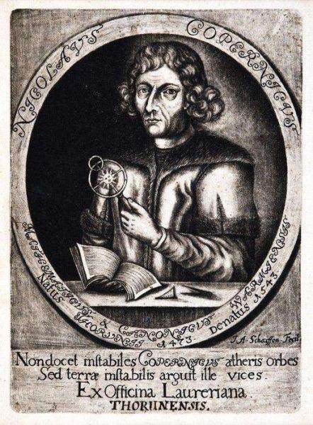 I. Andreas Scharffen, Wizerunek Kopernika