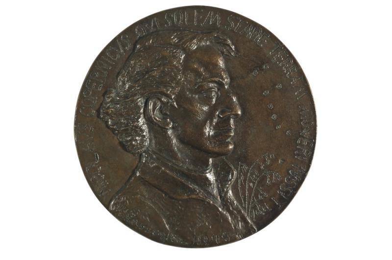 Konstanty Laszczka, Medalion z popiersiem Kopernika