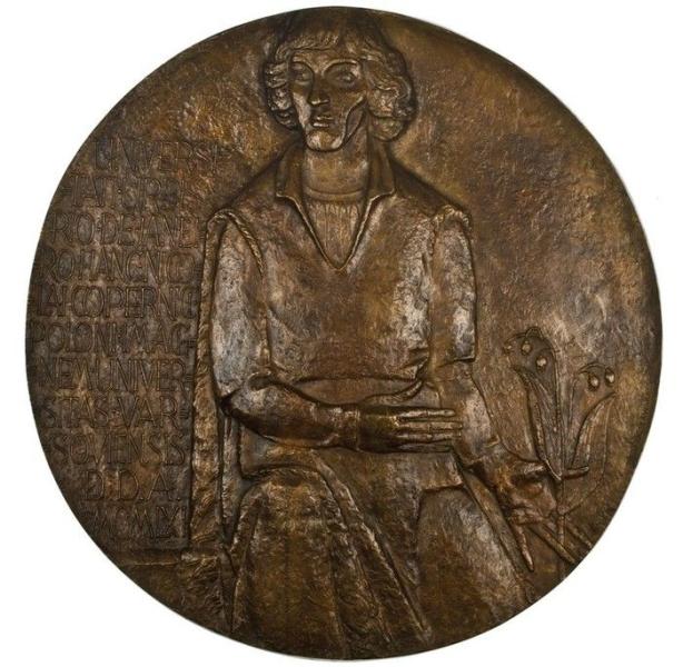 Józef Gosławski, Medalion z Mikołajem Kopernikiem