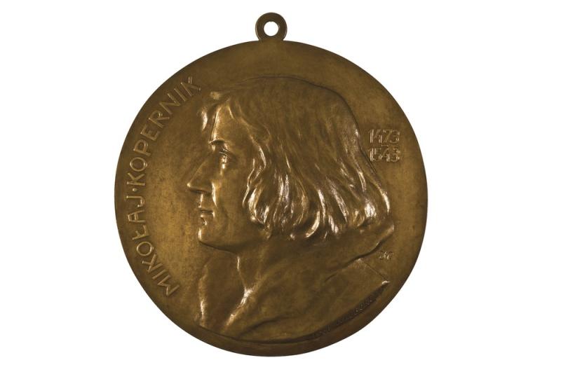 Jan Nalborczyk, Medalion Mikołaj Kopernik – awers