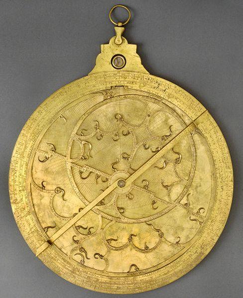 Astronomical instrument from 1486 admired by Copernicus during his studies in Krakow. Museum of the Jagiellonian University in Krakow