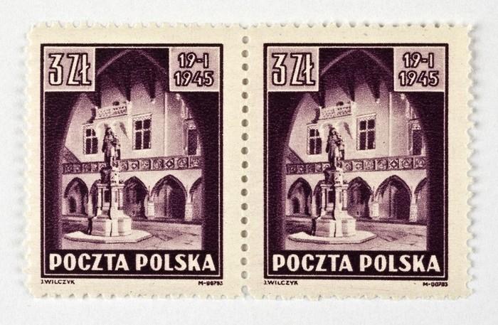 Józef Wilczyk, Postage stamp No. 365 from the series „Views of Krakow”