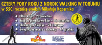 Cztery pory roku z nordic walking
